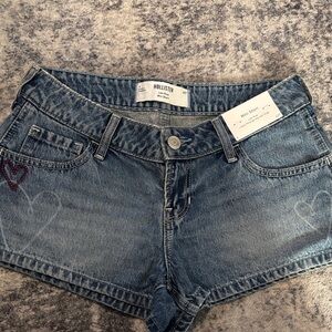 Hollister Classic Blue Jean Shorts